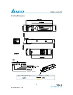 Preview for 9 page of Delta Electronics SFP Bi-Directional Transceiver Module SPBD-155E4J1R Specification Sheet