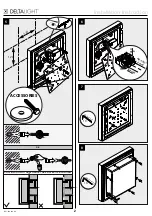 Preview for 2 page of Delta Light MONTUR SQL Installation Instruction