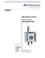 Delta OHM HD33[L]M.GSM Operating Manual preview