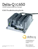 Preview for 1 page of Delta-q IC650 Troubleshooting Manual