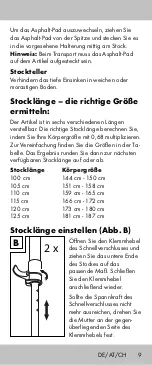 Preview for 9 page of DELTA-SPORT 307011 Instructions For Use Manual