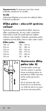 Preview for 56 page of DELTA-SPORT 307011 Instructions For Use Manual