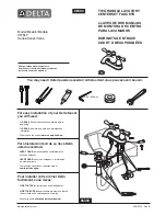 Preview for 1 page of Delta 2578LF Series Manual