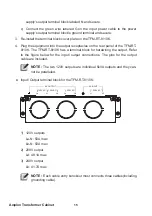 Preview for 18 page of Delta Amplon TFM-RT Series User Manual