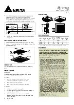 Preview for 4 page of Delta breez Slim SLM100 Installation And Operating Instructions