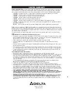 Preview for 30 page of Delta DLKC6580V2-1 Instruction Manual