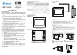 Delta DOP-103SQ Instruction Sheet preview