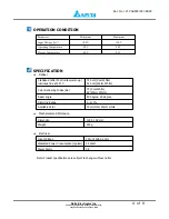 Preview for 4 page of Delta LED Energy Saving Lamp P8DT-15A Specification