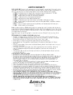 Preview for 18 page of Delta ShopMaster CP200 Instruction Manual