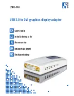 Deltaco USB3-DVI User Manual preview