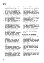 Preview for 36 page of Deltafox DG-ESS 2844 Translation Of The Original Instructions For Use