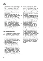 Preview for 38 page of Deltafox DG-ESS 2844 Translation Of The Original Instructions For Use