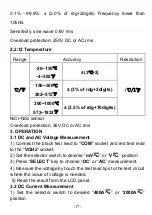 Preview for 19 page of Delton 850A Operation Manual