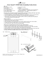 Demco Gear Guard STEM Table Assembly Instructions preview