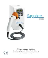 DenMat Sapphire plus Instructions For Use Manual preview