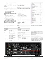 Preview for 2 page of Denon AirPlay AVR-4311CI Brochure & Specs