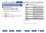 Preview for 137 page of Denon AVC-A110 Owner'S Manual