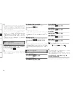 Preview for 34 page of Denon AVP-A1HD Owner'S Manual