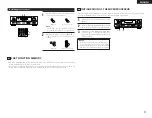 Preview for 31 page of Denon AVR-1705 Operating Instructions Manual