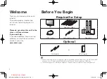 Preview for 2 page of Denon AVR-X2600H DAB Quick Start Manual