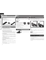 Preview for 6 page of Denon DCD-710AE Owner'S Manual