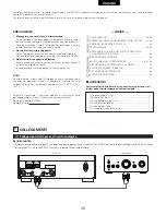 Preview for 39 page of Denon DCD-SA1 Operating Instructions Manual