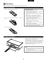 Preview for 43 page of Denon DCD-SA1 Operating Instructions Manual