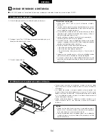 Preview for 54 page of Denon DCD-SA1 Operating Instructions Manual