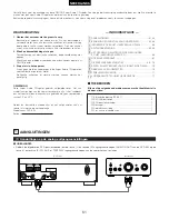 Preview for 61 page of Denon DCD-SA1 Operating Instructions Manual