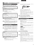 Preview for 71 page of Denon DN-2600F Operating Instructions Manual