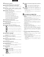 Preview for 74 page of Denon DN-2600F Operating Instructions Manual