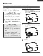 Preview for 5 page of Denon DN-F20R Operating Instructions Manual