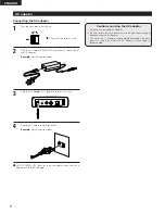 Preview for 6 page of Denon DN-F20R Operating Instructions Manual