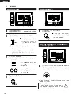 Preview for 16 page of Denon DN-F20R Operating Instructions Manual