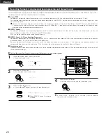 Preview for 20 page of Denon DN-F20R Operating Instructions Manual