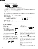 Preview for 12 page of Denon DN-M991R Operating Instructions Manual