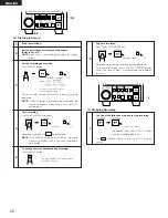 Preview for 20 page of Denon DN-M991R Operating Instructions Manual