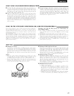 Preview for 21 page of Denon DRW-695 Operating Instructions Manual