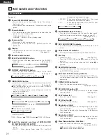 Preview for 22 page of Denon DVD-5910 Operating Instructions Manual