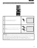 Preview for 151 page of Denon DVD-5910 Operating Instructions Manual