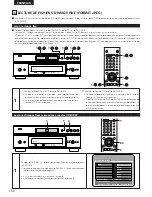 Preview for 160 page of Denon DVD-5910 Operating Instructions Manual