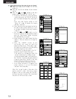 Preview for 12 page of Denon RC-8000 Operating Instructions Manual