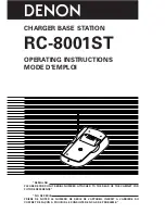 Preview for 34 page of Denon RC-8000 Operating Instructions Manual