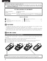 Preview for 35 page of Denon RC-8000 Operating Instructions Manual