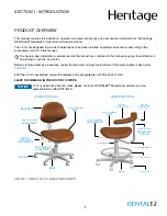 Preview for 4 page of DentalEZ Heritage Generation Stool User Manual