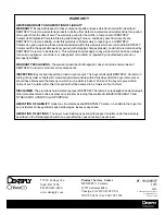 Preview for 12 page of DENTSPLY Miniglaze/2 Owner'S/Operator'S Manual