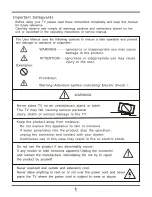 Preview for 3 page of Denver DFT-2614 Operating Instructions Manual