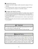 Preview for 4 page of Denver DFT-709 Operation Instructions Manual