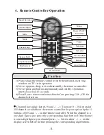 Preview for 7 page of Denver DFT-709 Operation Instructions Manual