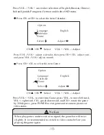 Preview for 12 page of Denver DFT-709 Operation Instructions Manual